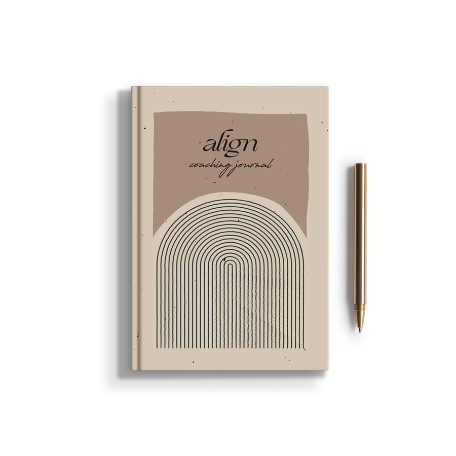 align // Coaching Journal // A5